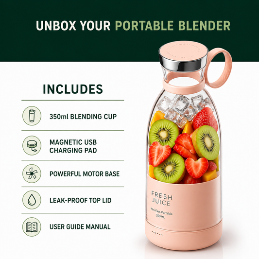 Blendit 350ml Portable Blender for Smoothies & Protein