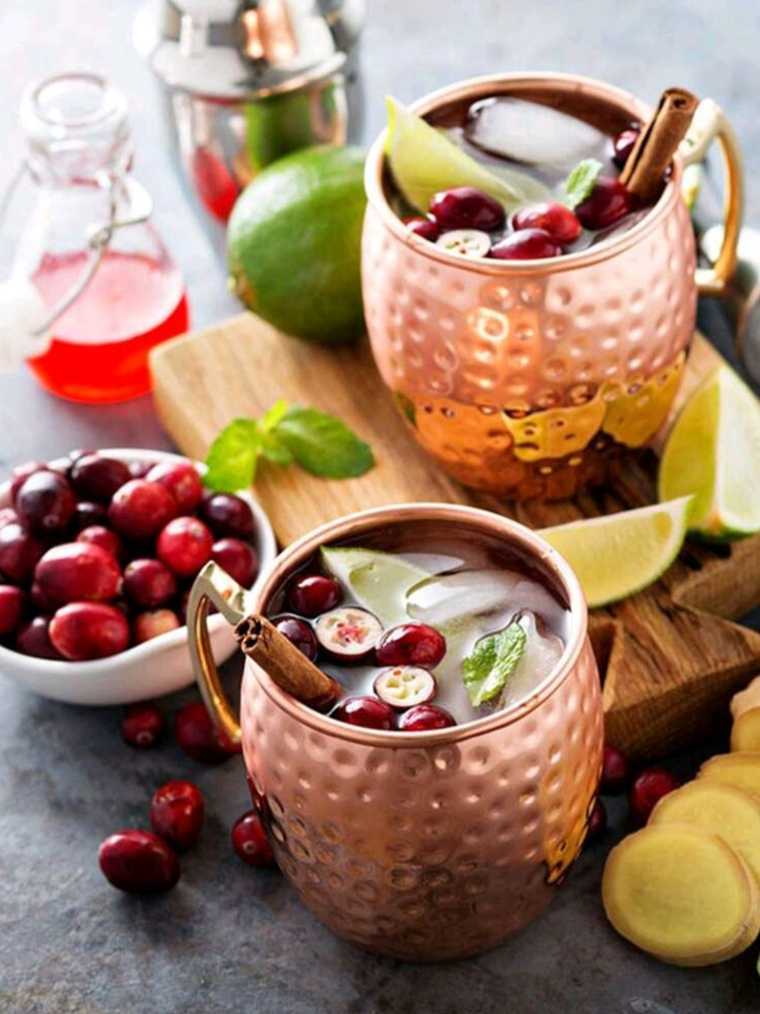 Hammered Stainless Steel Mug β Classic Moscow Mule Cup (Copper Finish) Blendit