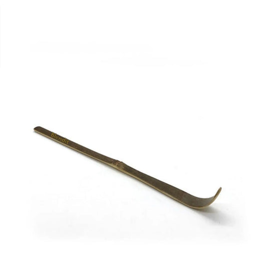 Bamboo Matcha Scoop (Chashaku) – Traditional Purple Bamboo Tea Scoop for Matcha Powder Blendit
