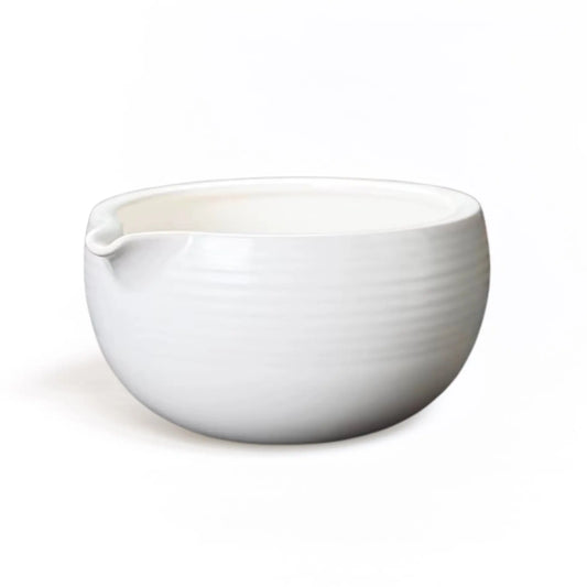 Glazed Matcha Bowl – 500ml Traditional Japanese Ceramic Chawan for Whisking Tea Blendit