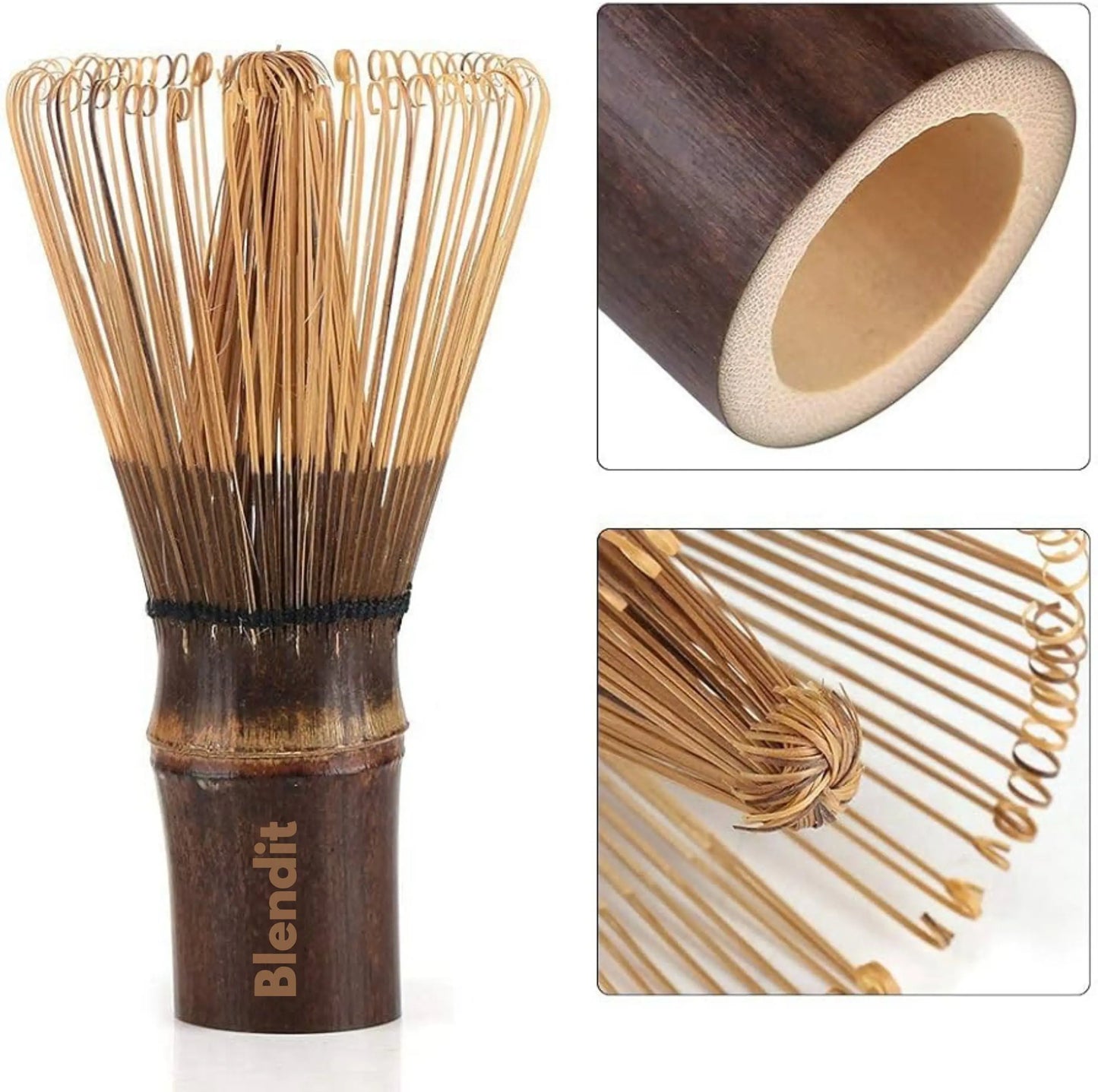Bamboo Matcha Whisk (Chasen) β Create the Perfect Froth Blendit