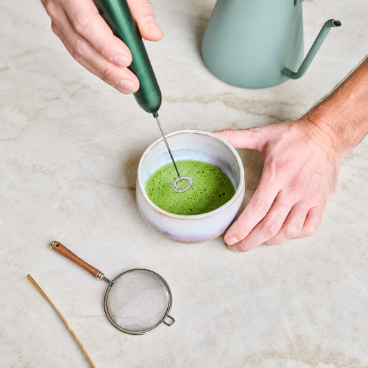 Electric Matcha Foamer — Quick, Creamy Matcha in Seconds