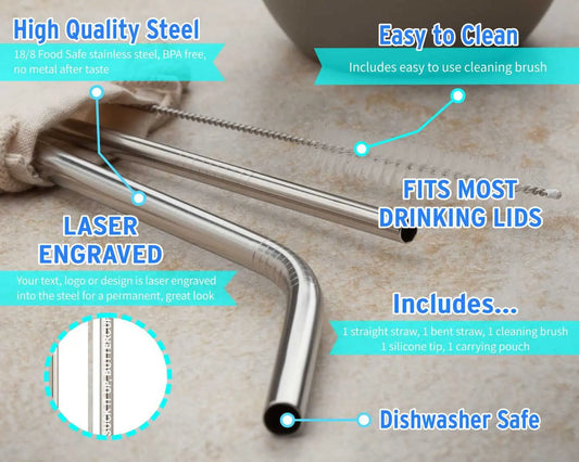 Copper Mug + Stainless Steel Straw Set – Eco-Friendly & Stylish Blendit