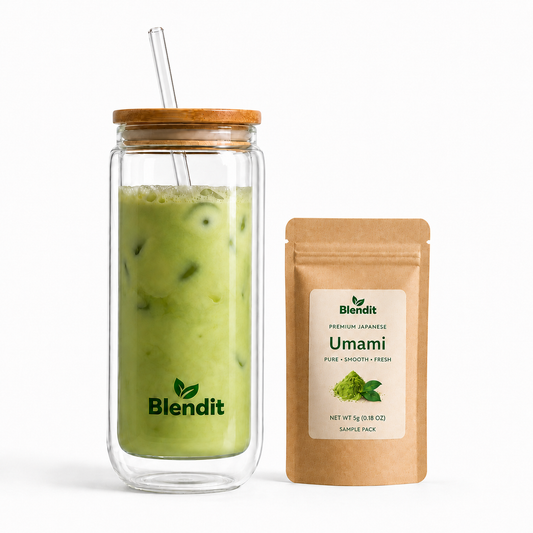 Try Me Matcha Bundle β Tumbler + 5g Sample