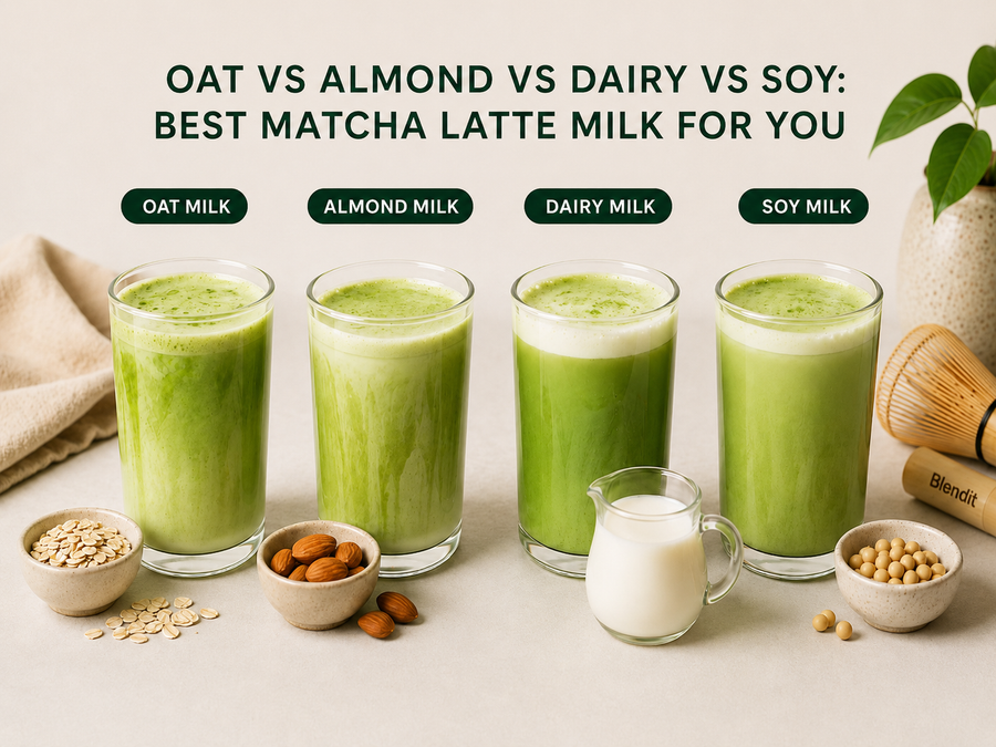 Best Milk for Matcha Latte: Oat vs Almond vs Dairy vs Soy