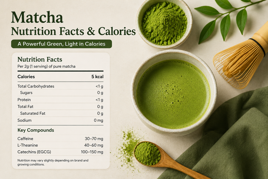 Matcha Nutrition Facts & Calories: What’s Actually in a Serving?