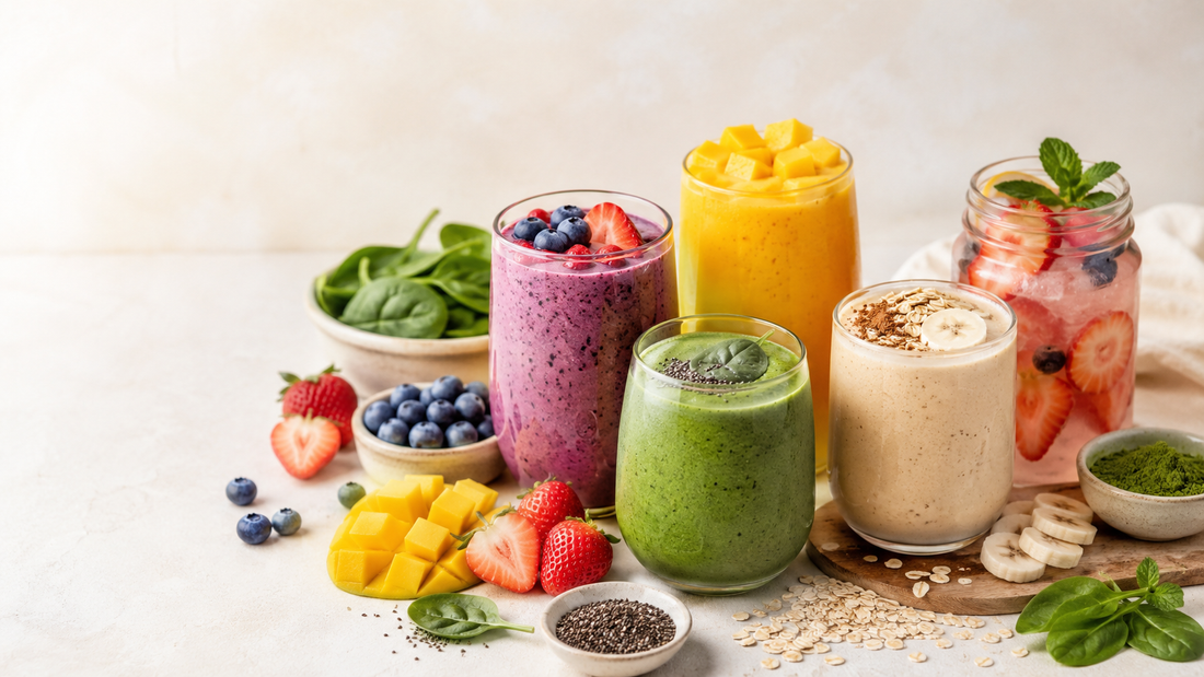 25 Healthy Smoothie Recipes for Breakfast, Protein & Everyday Blending
