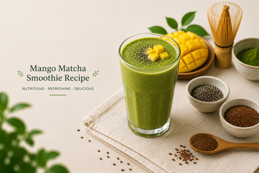 Mango Matcha Smoothie Recipe