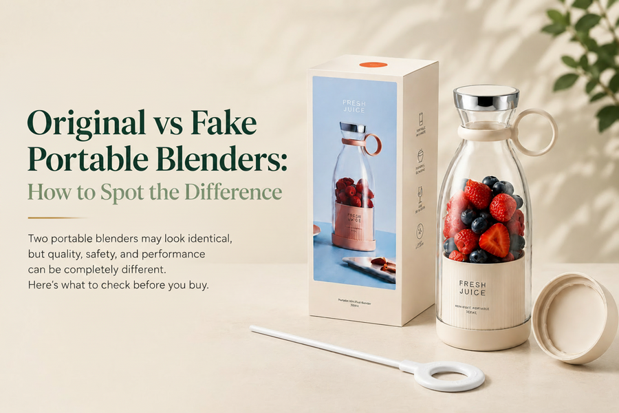 Original vs Fake Portable Blenders: 10 Checks | Blendit