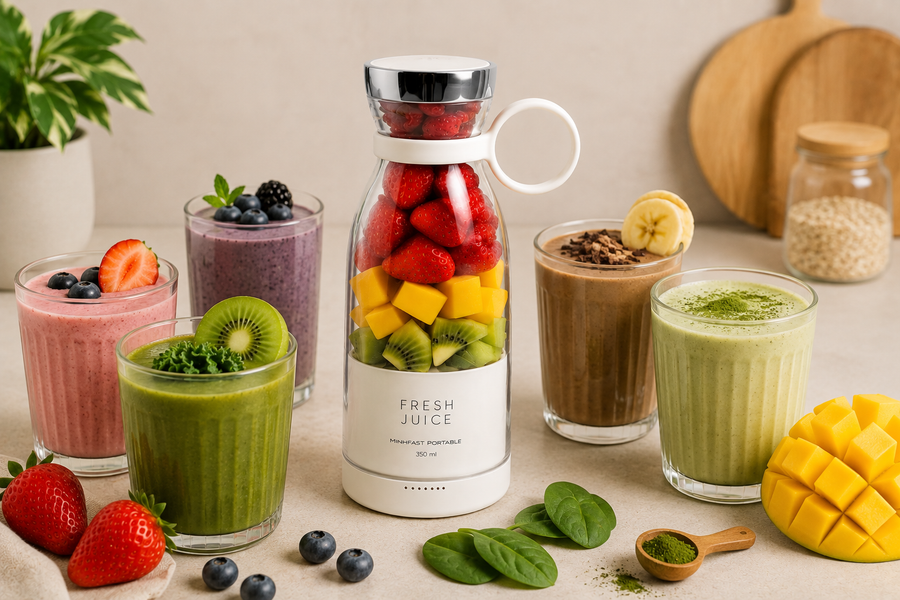 Portable Blender Recipes: Smoothies, Protein Shakes & Fresh Drinks