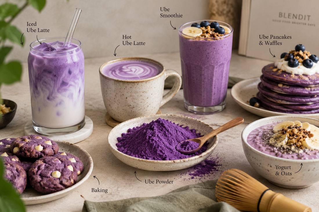 How to Use Ube Powder: Lattes, Smoothies & Baking