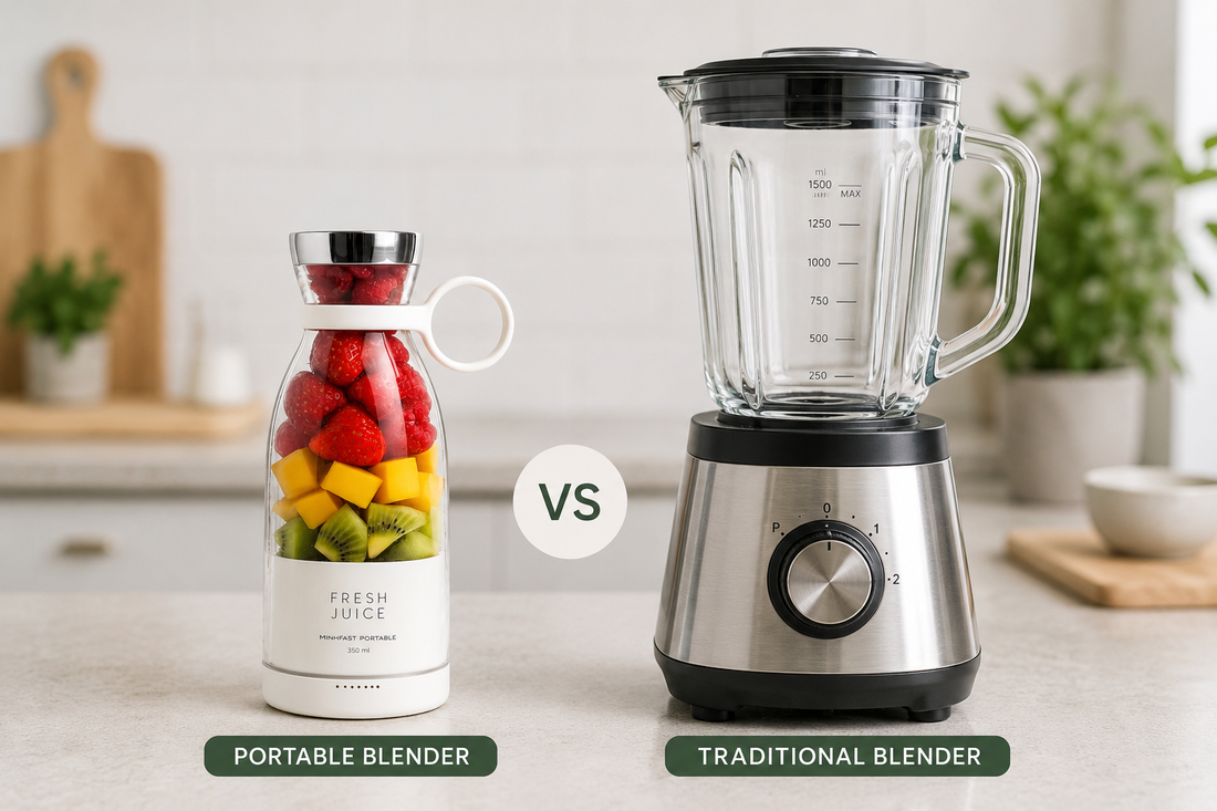 Portable Blender vs Traditional Blender: Which One Is Right for You?