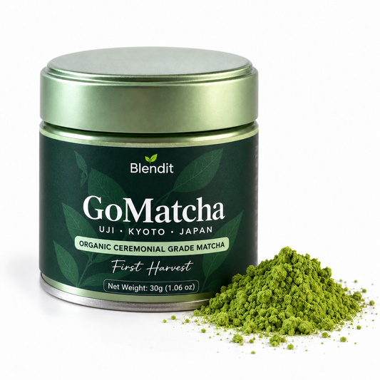 GoMatcha Organic Japanese Ceremonial Matcha | Uji | Blendit