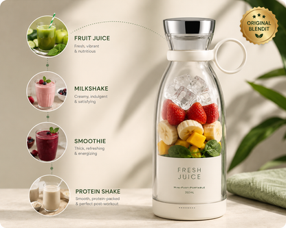 Fresh Juice Blender — 350ml Portable Blender