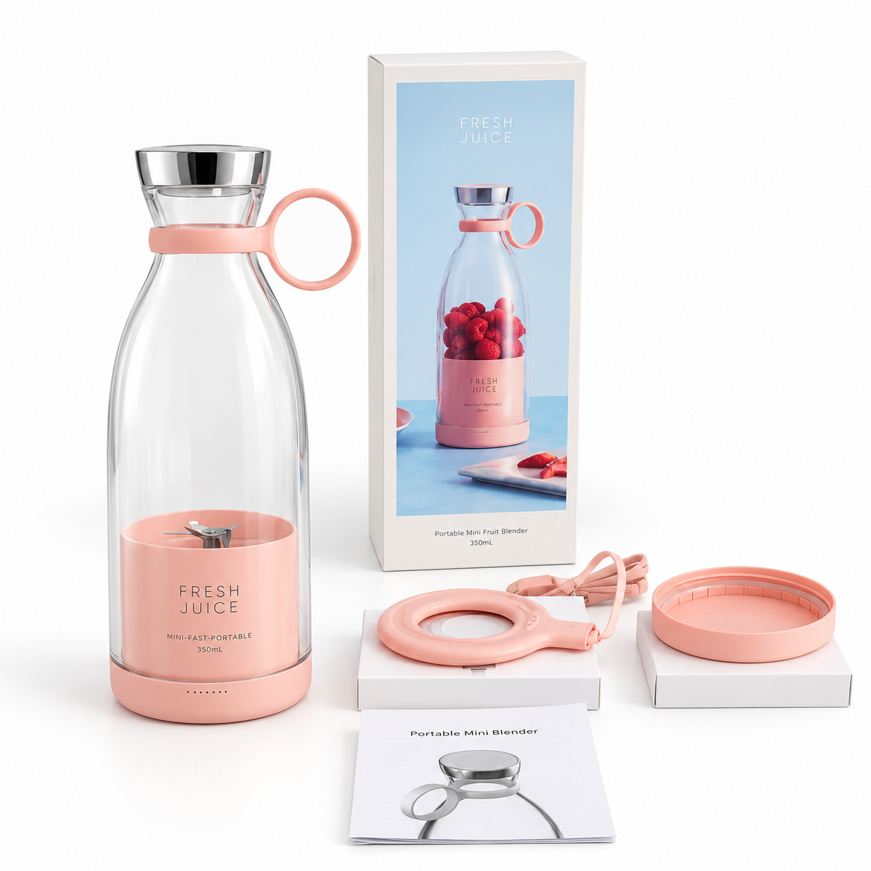 Fresh Juice Blender — 350ml Portable Blender