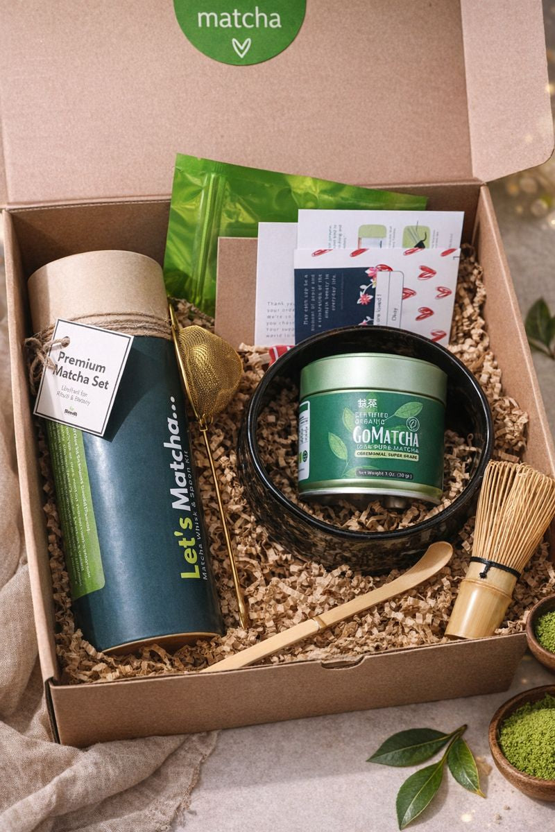 Matcha Ceremonial Set – 5 Tools + 30g Organic GoMatcha (Limited Edition)