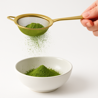 Gold Stainless Steel Fine Mesh Strainer – Size S | Premium Kitchen Tool Blendit