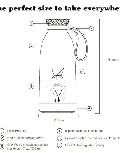 500ml Fresh Juice BlenditPlus