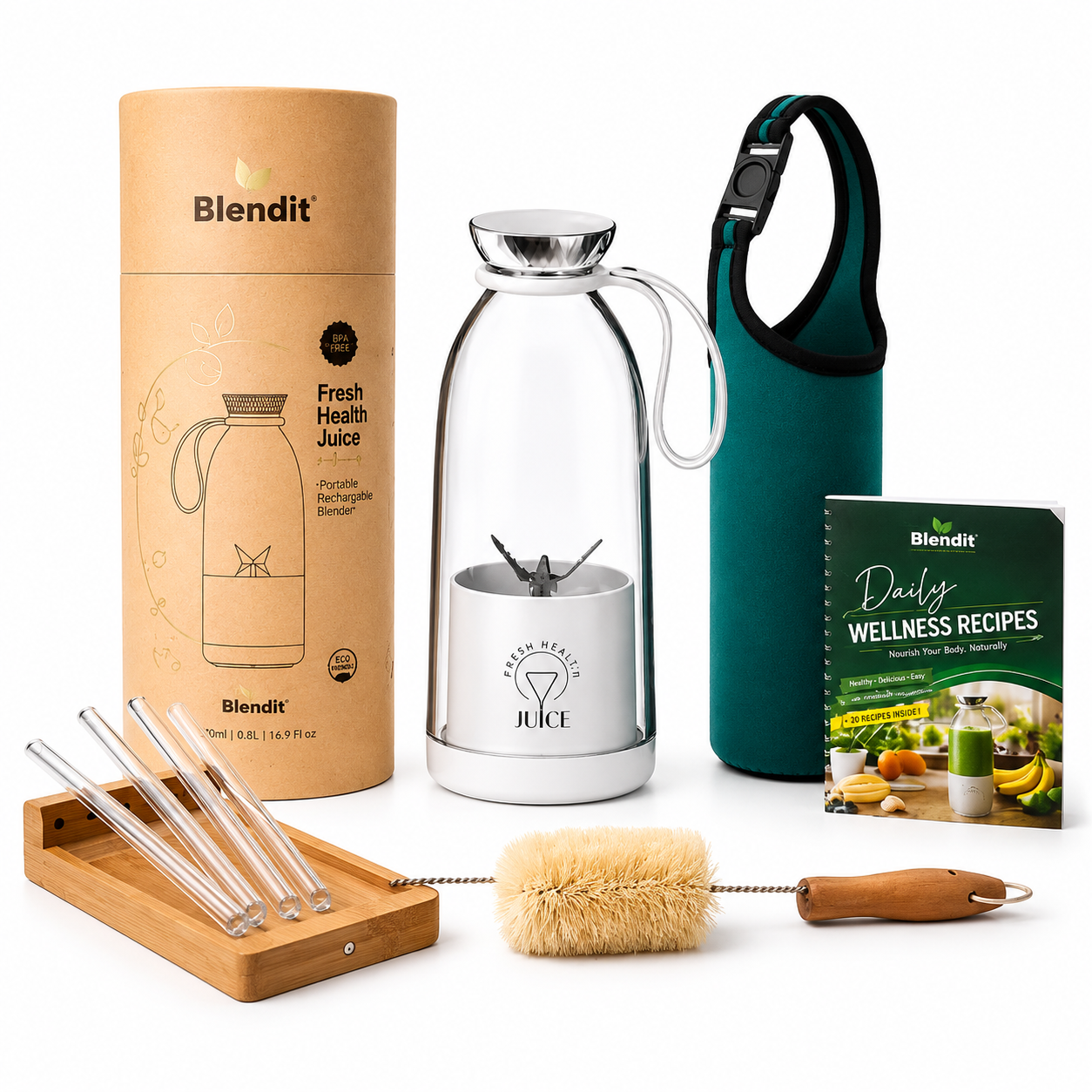 500ml Best Value Portable Blender Bundle