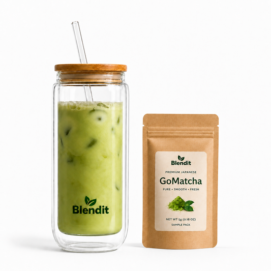 Try Me Matcha Bundle — Tumbler + 5g Sample