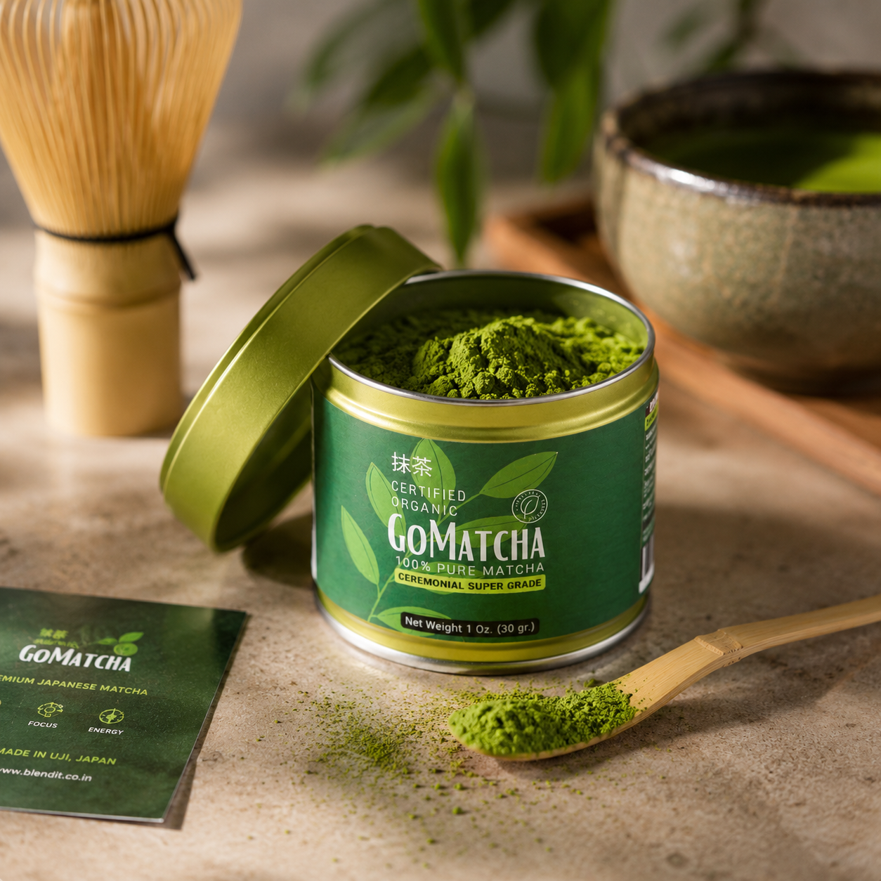 GoMatcha – Organic Ceremonial Matcha