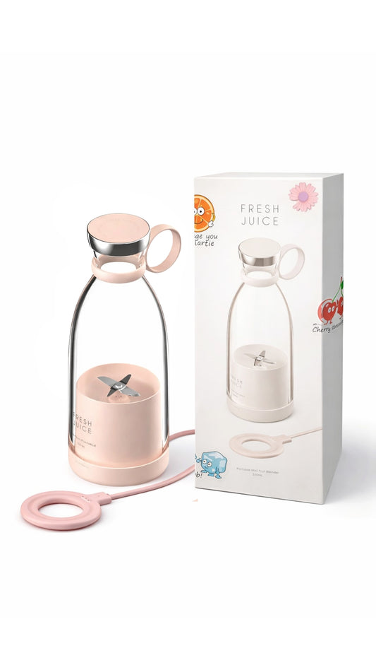 Kids Limited Edition Fresh Juice Blender (350ML) + FREE Stickers