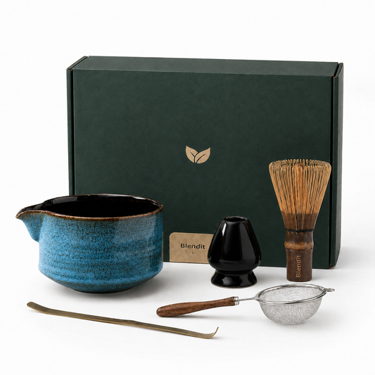 ⭐ Exclusive 5-Piece Japanese Matcha Set – Limited Edition (500ml)