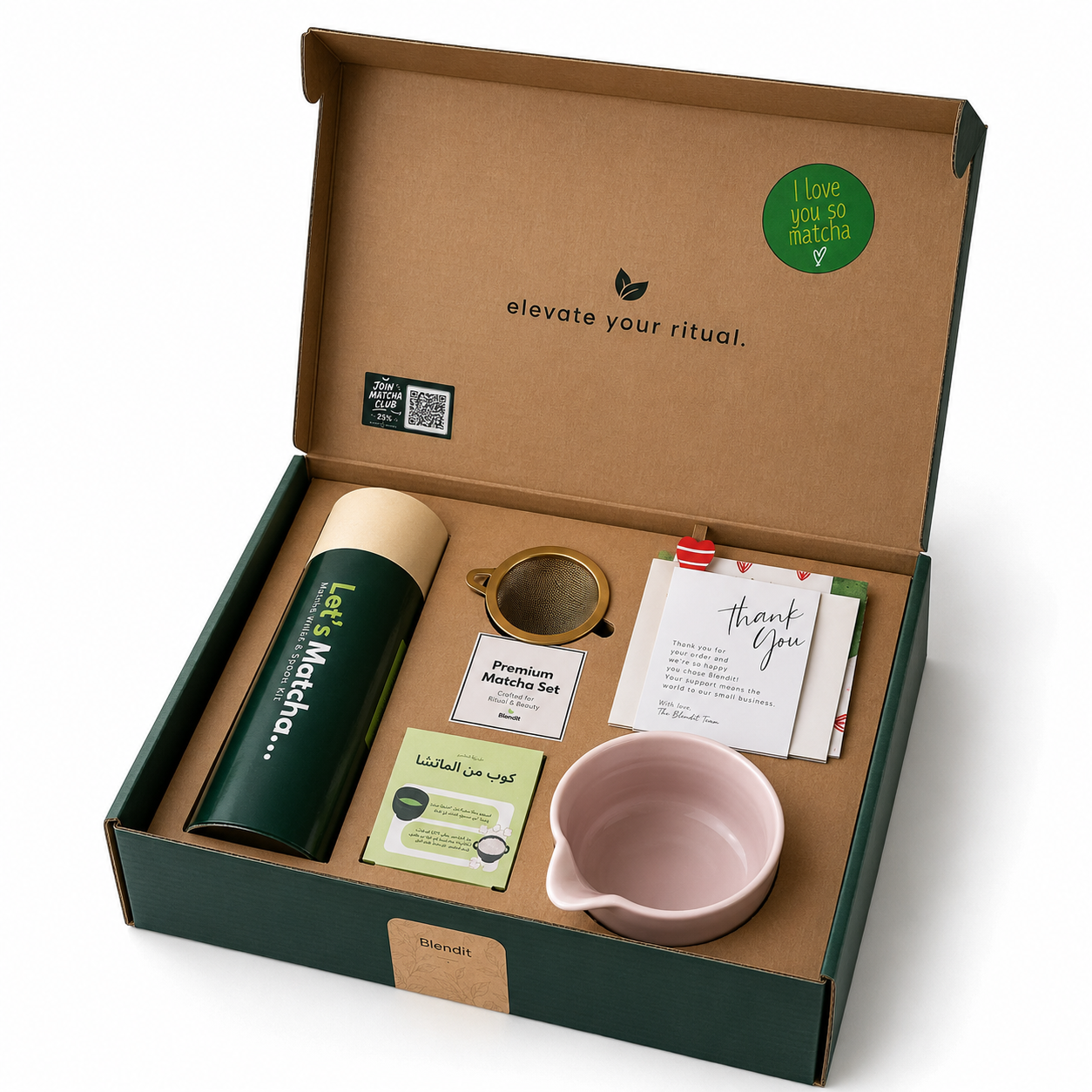 ⭐Japanese Matcha Set – Limited Edition (500ml)