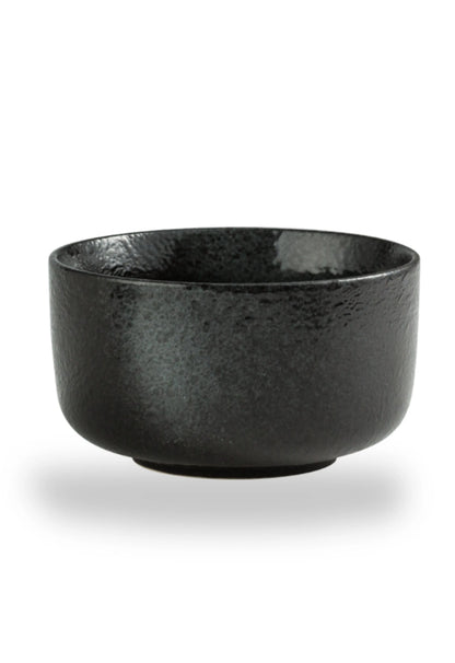 Japanese Matcha Bowl – Matte Black | 400ml Traditional Chawan for Tea Ceremony Blendit