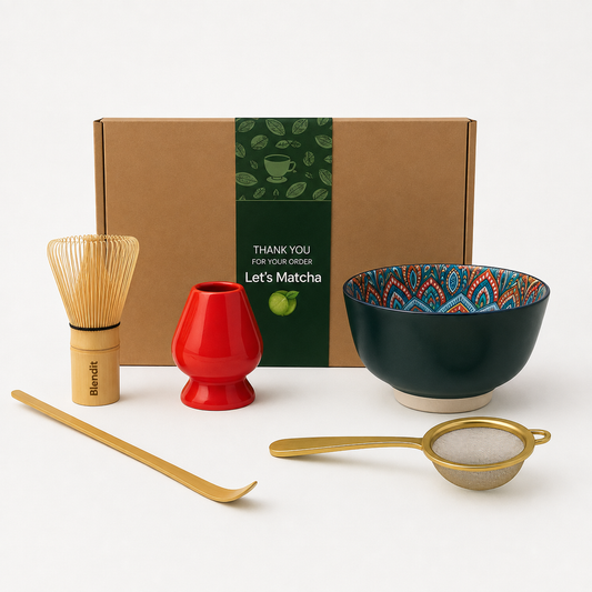 Handcrafted Premium Matcha Set – 380ml Bowl (Multiple Colors)