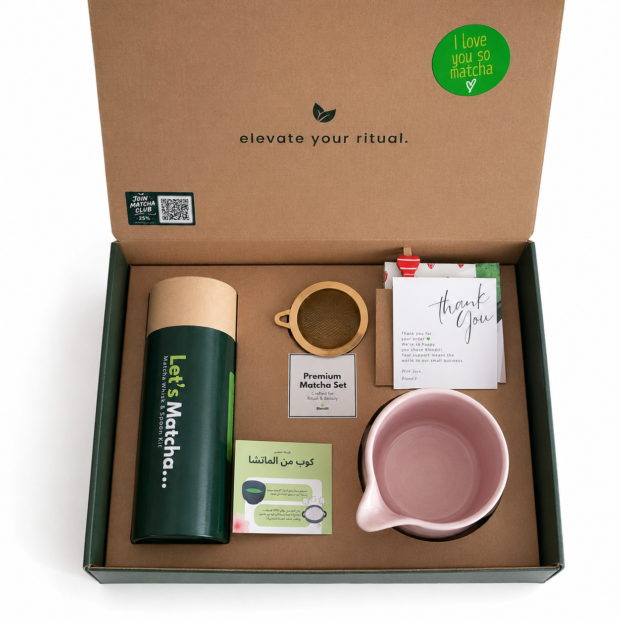 ⭐Japanese Matcha Set – Limited Edition (500ml)