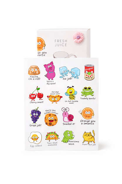 Kids Limited Edition Fresh Juice Blender (350ML) + FREE Stickers