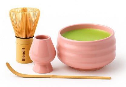 Matcha Starter Set – 5 Piece Essential Tools for Perfect Matcha Brewing Blendit