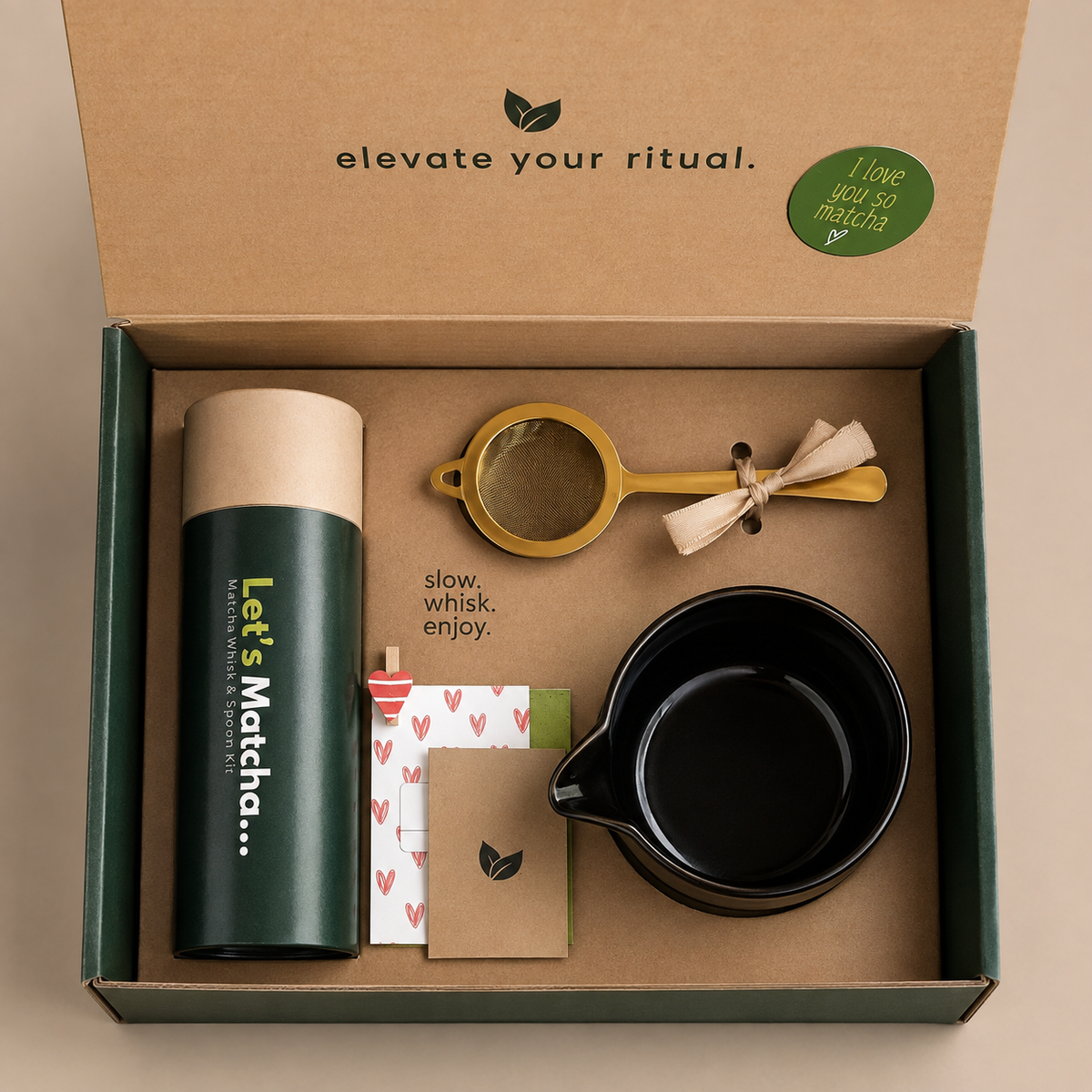⭐ Exclusive 5-Piece Japanese Matcha Set – Limited Edition (500ml)