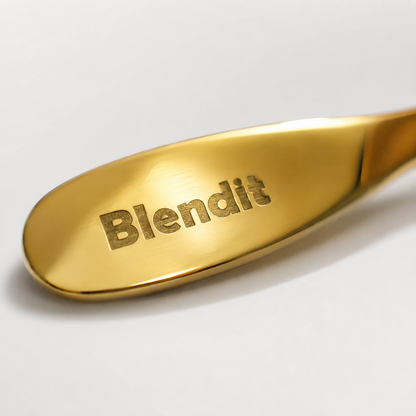 Gold Matcha Scoop – 1g Stainless Steel | Blendit