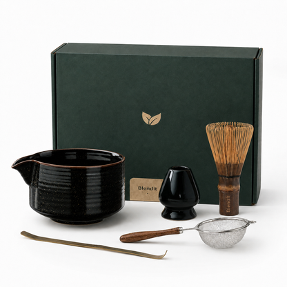 ⭐ Exclusive 5-Piece Japanese Matcha Set – Limited Edition (500ml)